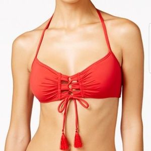 Michael Kors lace up  swing Top New